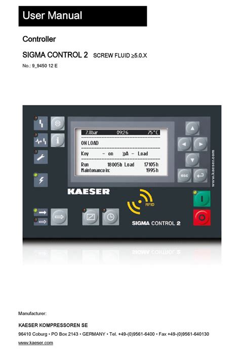 kaeser sigma controller manual